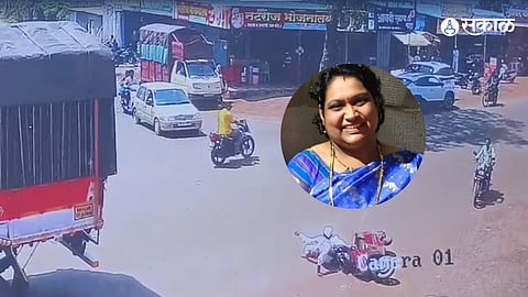 Tragedy in Otur: Woman Crushed to Death Under Truck on Ahmednagar-Kalyan Highway