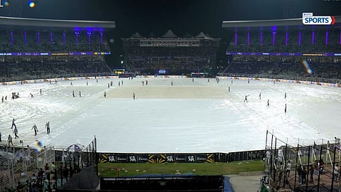 KKR vs PBKS Reduced to 5 Overs Clash After Heavy Rain at Eden Gardens