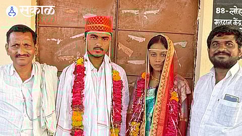 Rajeshwar Dhanure and Shital Dhanure