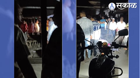 Darkness in Vadgaon Crematorium