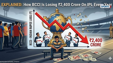 How BCCI Is Losing Rs 2,400 Crore On IPL Every Year