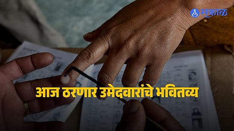 Voters casting their votes at polling booths during Assembly Elections 2026 in Assam, Kerala, and Puducherry.