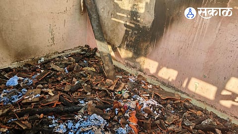 home fire in nighotwadi