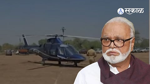 Helicopter Lands in Parking Instead of Helipad, Minister Bhujbal Safe in Pune Incident