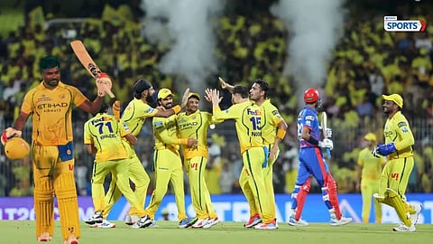 Sanju Samson celebrates his century as CSK secure their first win of IPL 2026 at Chepauk.