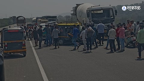 Ahilyanagar Kalyan Highway Accident 