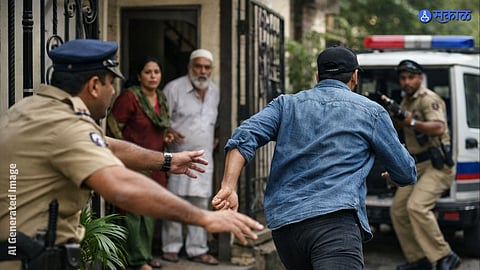 Mumbai police face action after accused escapes during unauthorized home stop