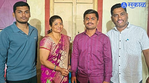 Rohit Raut’s inspiring journey from struggle to securing a tax assistant post.