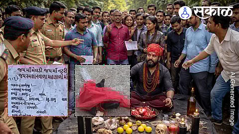 Fake Baba Controversy Emerges in Malad East