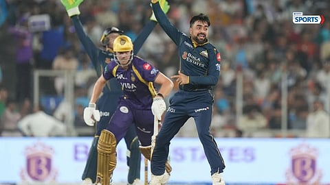 Cameron Green smashes a fiery 52 off 11 balls as Gujarat Titans bounce back against Kolkata Knight Riders.