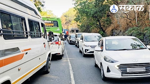 alternative route for Ajanta Ghat traffic jam