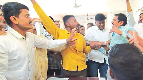 Kolhapur Gokul milk union clash news