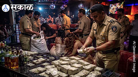 Solapur orchestra bar illegal activities police raid