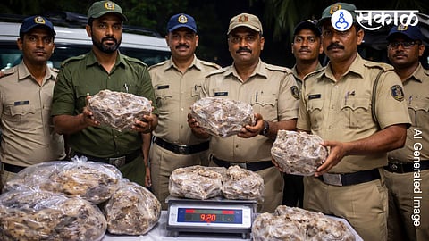 Sindhudurg forest department raid news