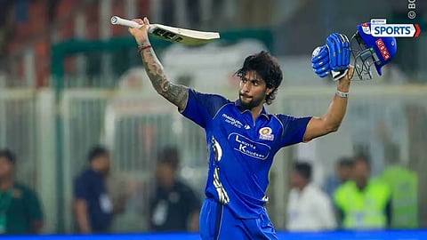 Tilak Varma smashed an unbeaten 101 off just 45 balls against Gujarat Titans