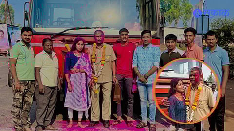 heartwarming Maharashtra viral video father daughter bond