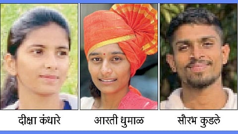 diksha kandhare aarti dhumal and saurabh kudale