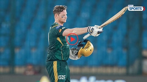 Steve Smith unleashes a brutal innings in PSL 2026, smashing 106 off 50 balls