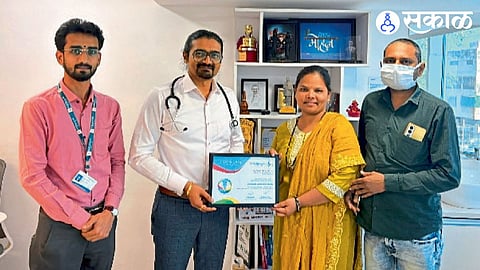 Poonam Gurav and Sadanand Gurav