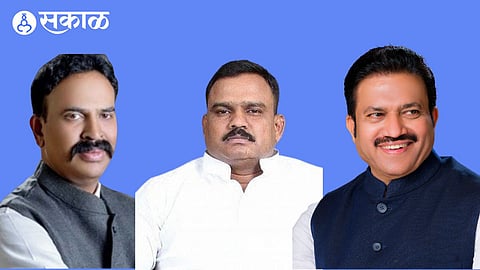 ranjitsinh naik nimbalkar, shekhar gore and shashikant shinde