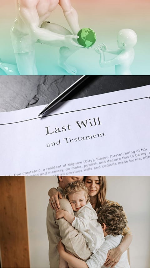 property division without will