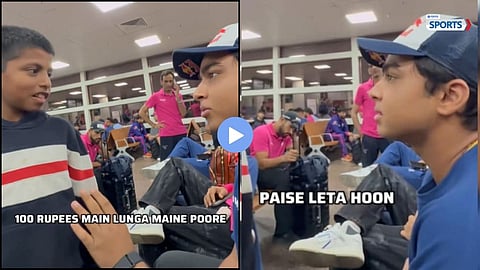 Vaibhav Sooryavanshi selfie video viral IPL 2026