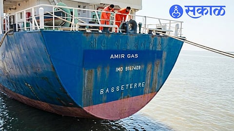 Ratnagiri Jaigad Port LPG ship controversy