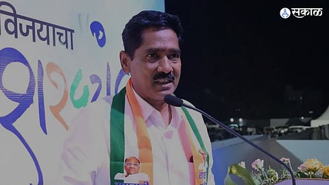 MP Bajrang Sonawane Car Accident in Beed 