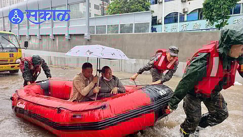 Southern China flood emergency