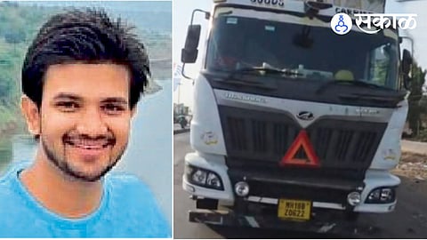 Truck Bike Accident in Jalgaon