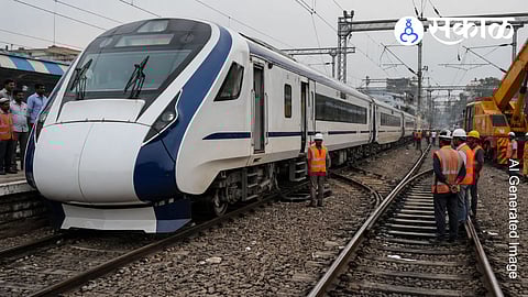 Why was Vande Bharat delayed in Pune?