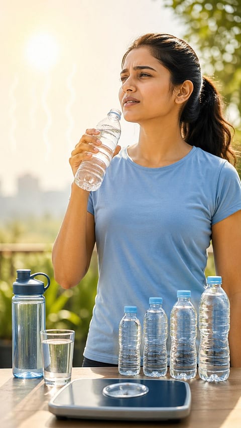 तुमच्या वजनानुसार किती पाणी प्यावे? सोपा फॉर्म्युला जाणून घ्या