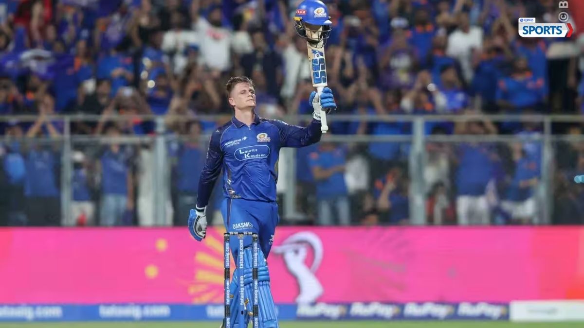 Ryan Rickelton’s Century Headlines MI’s Dominant Batting Display