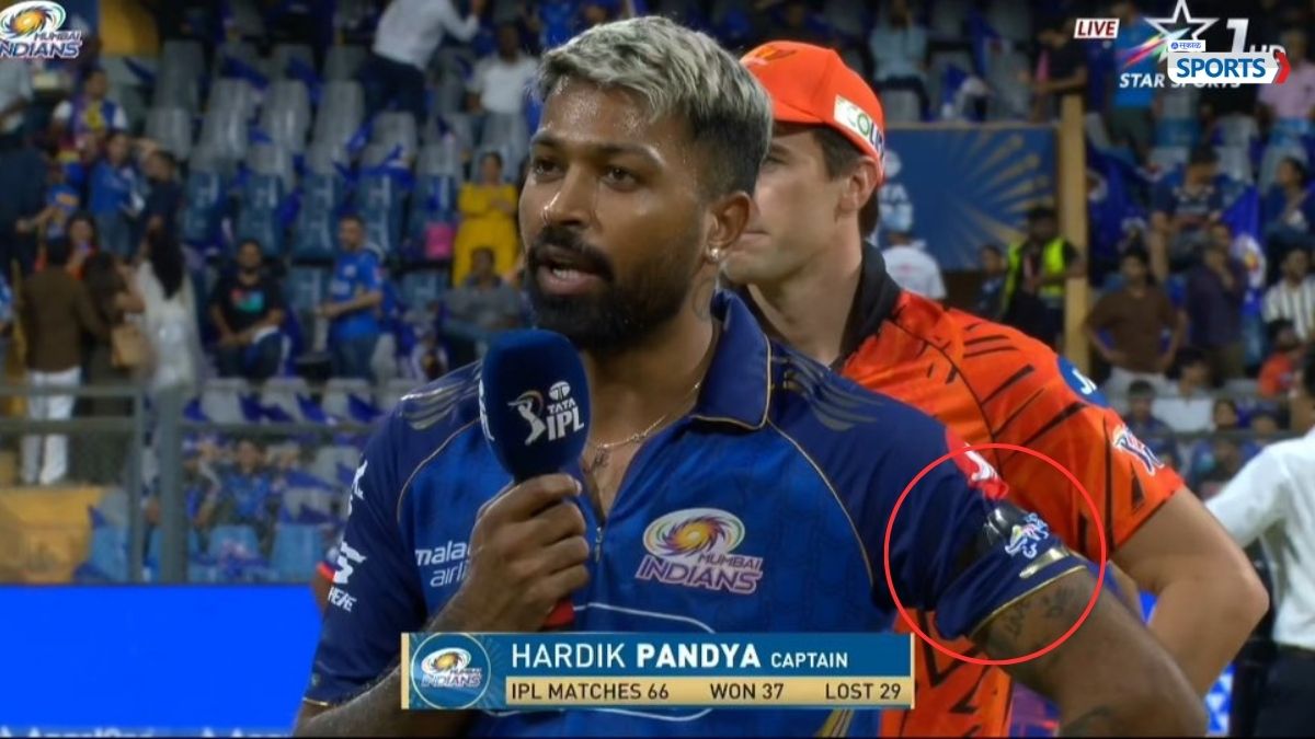 Mumbai Indians players will wear black armbands in MI vs SRH match