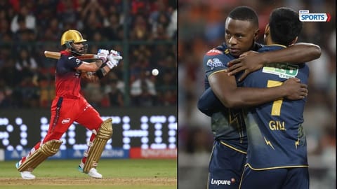 Virat Kohli five consecutive fours IPL 2026 Rabada over