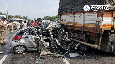 Hyderabad outer ring road crash
