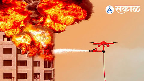 How Firefighting Drones Work in High-Rise Emergencies
