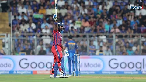 Lucknow Super Giants to a massive 200+ total against Mumbai Indians 