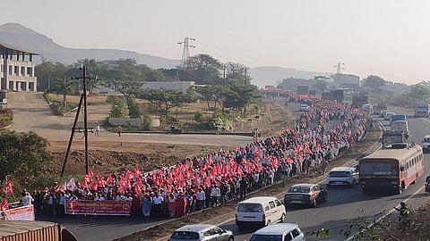 Farmers Protest | शेतकरी मोर्चाच्या पार्श्वभूमीवर मुंबईत चोख पोलिस बंदोबस्त