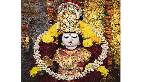 जीवदानी देवीच्या शारदीय नवरात्रोत्सवास सुरुवात; मंदिराकडून नवरात्रोत्सवात ऑनलाईन दर्शनाची सुविधा