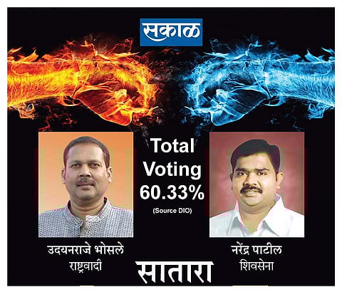Satara Loksabha 2019 सातारा लाेकसभा मतदारसंघात साडे तीन टक्के वाढले मतदान