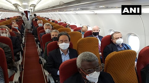 64 delegation in india