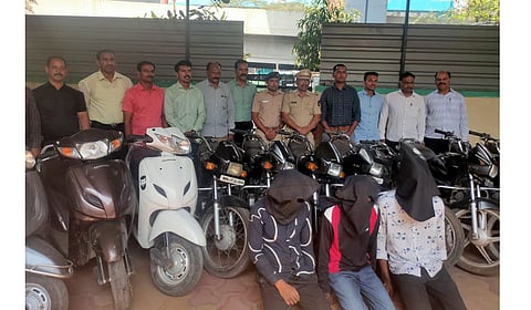Arrested thief who used to theft two wheeler for fun in pune