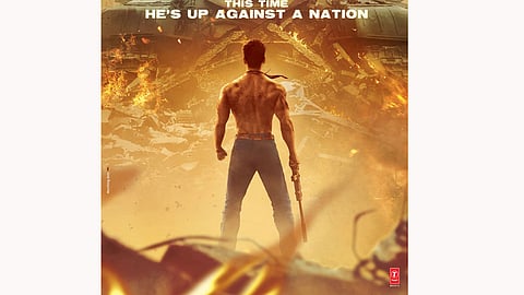 Baaghi 3 movie poster released today 