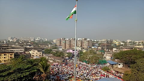 Republic Day 2021: डोंबिवलीत दिमाखात फडकला 150 फूट उंचीचा राष्ट्रध्वज