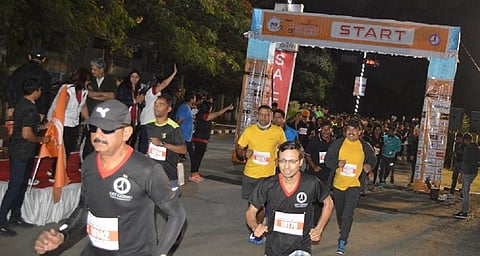 Aurangabad News Marathon Inaugural Ravindra Single Also Ran In The Competition