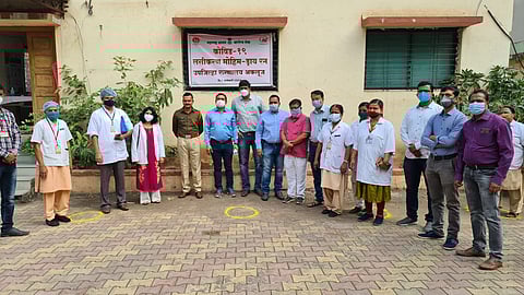 Inauguration of Corona Vaccination Training at Akluj was inaugurated by Prantadhikari Shama Pawar.jpg
