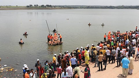 Marathi news Jalgaon News Ganesh immersion procession 
