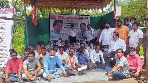 maharashtra navnirman sena agitation konkan sindhudurg