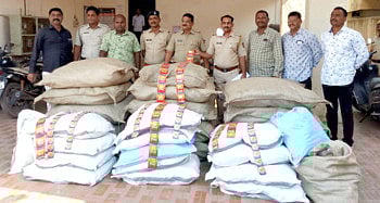 बंद घरात गुटख्याचे घबाड, पोलिसांनी टाकला रात्री छापा आणि सापडला पाच लाखा माल
